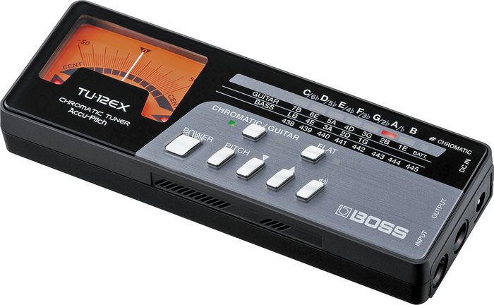Boss TU-12EX Chromatic Tuner for Guitar & Bass